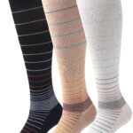 BBFREY bamboo viscose toeless compression socks