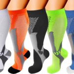 Double Couple Wide Calf Compression Socks