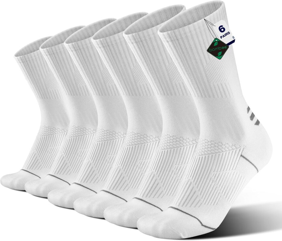 BloomBuddies bamboo crew compression socks