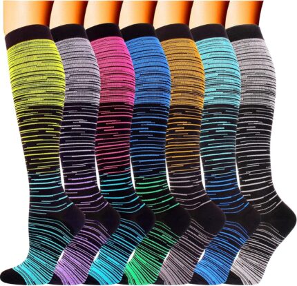 Double Couple Copper Compression Socks