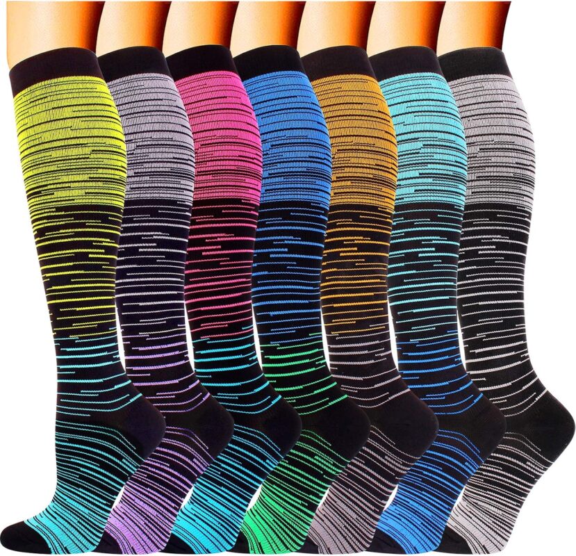 Double Couple Copper Compression Socks