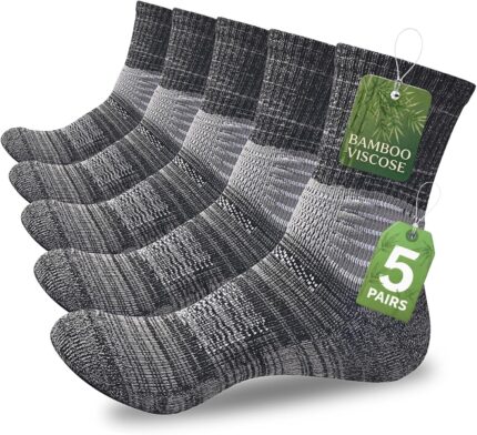 IRAMY Compression Crew Socks for Plantar Fasciitis