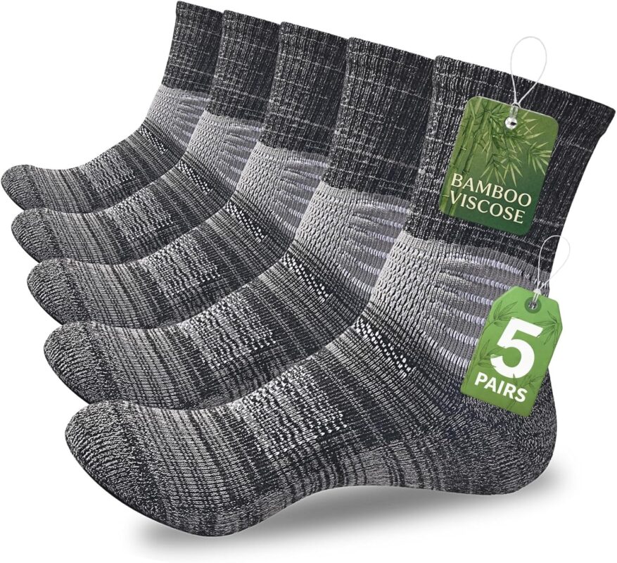 IRAMY Compression Crew Socks for Plantar Fasciitis