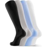 FITRELL 15-20 mmHg Compression Socks for Women & Men