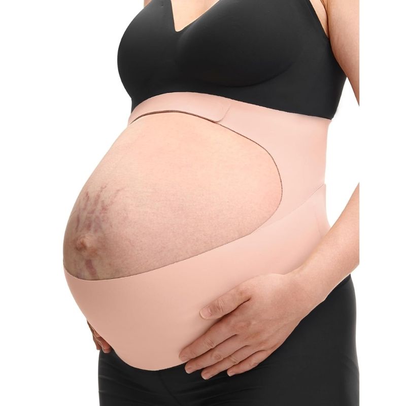 Momcozy Pregnancy Belly Band Momcozy Pregnancy Belly Band, Invisible Maternity Support Belt - Image 1