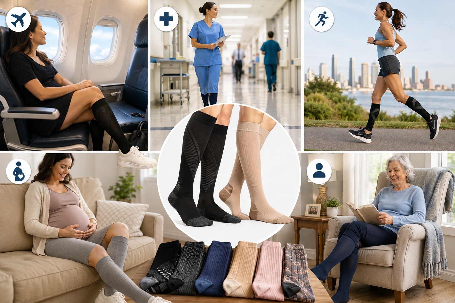 Who Should Wear Stepwell Compression Socks