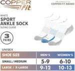 Copper Fit ankle socks