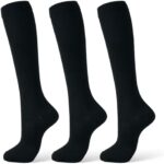 FITFEL Compression Socks 15-20 mmHg, Knee High, 3 Pairs - Image 11