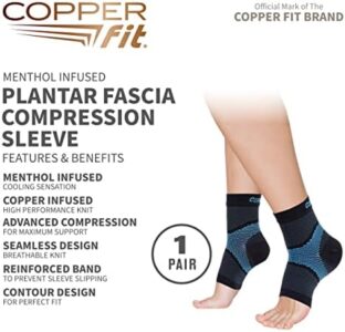 Copper Fit ICE plantar fascia support