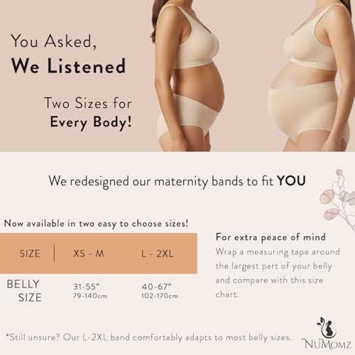Adjustable Maternity Support Belt Beige