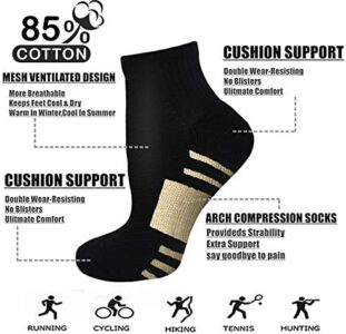 Iseasoo ankle compression socks
