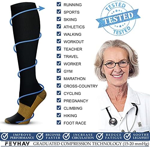 FEYHAY compression socks