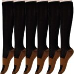 graduated copper compression socks