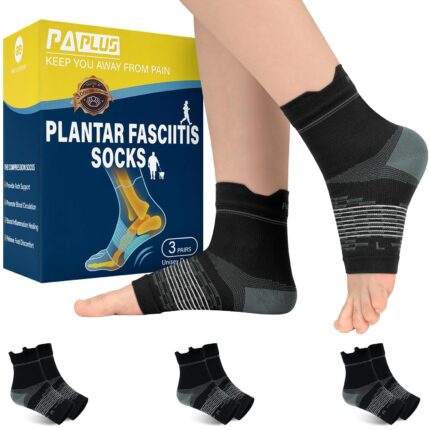 PAPLUS plantar fasciitis compression socks