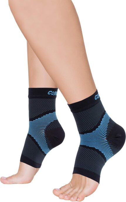 Copper Fit ICE plantar fasciitis compression sleeves