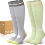TINYLEMON Cotton wide calf compression socks