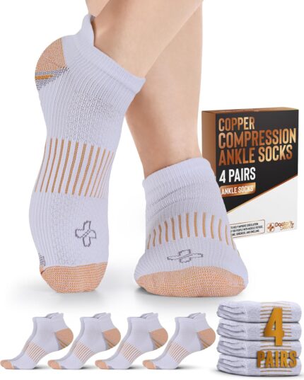 Doctor's Select copper ankle compression socks