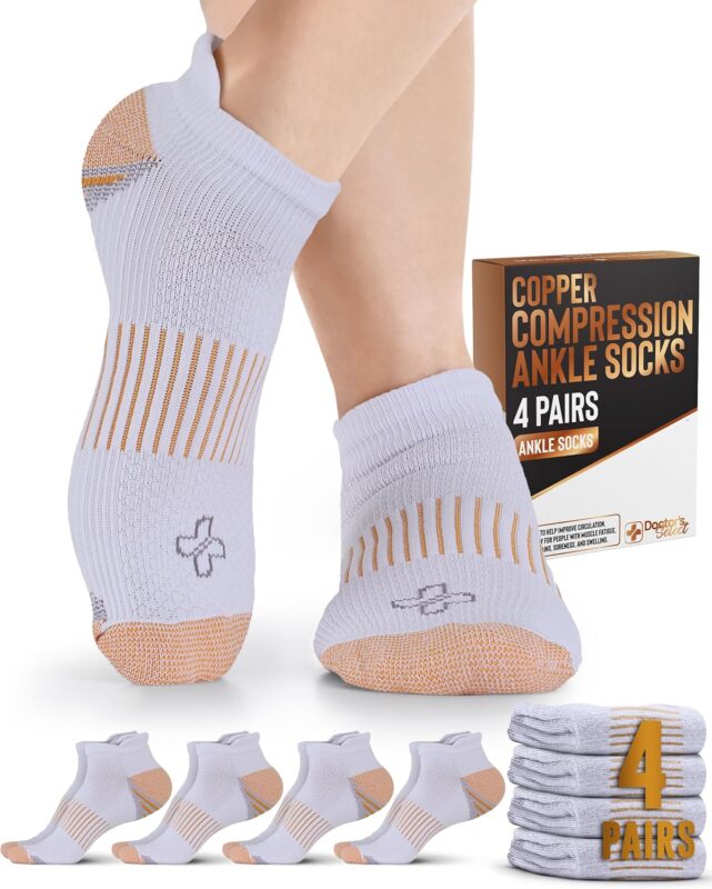 Doctor's Select copper ankle compression socks
