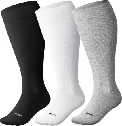 Blicount wide calf compression socks
