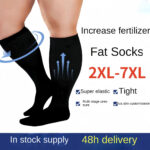 2XL-7XL Plus Size Compression Socks