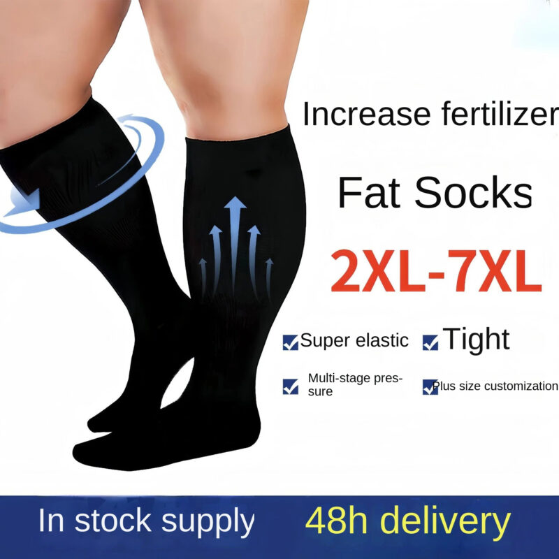 2XL-7XL Plus Size Compression Socks