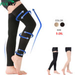 FVXVXV Thigh High Compression Stockings