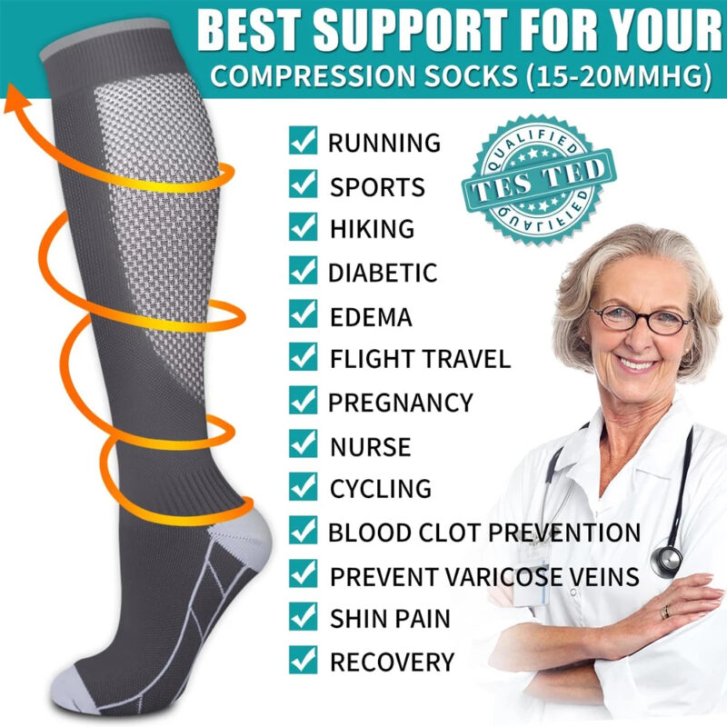 Graduated compression socks Graduated compression socks