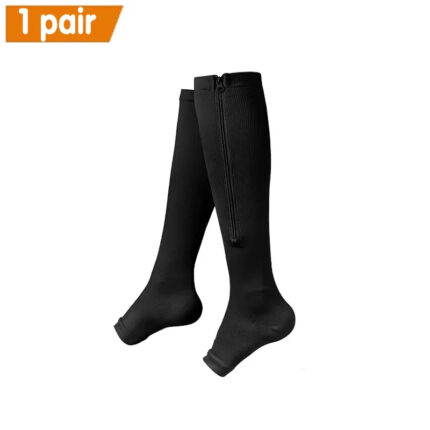 Zipper Compression Socks Women