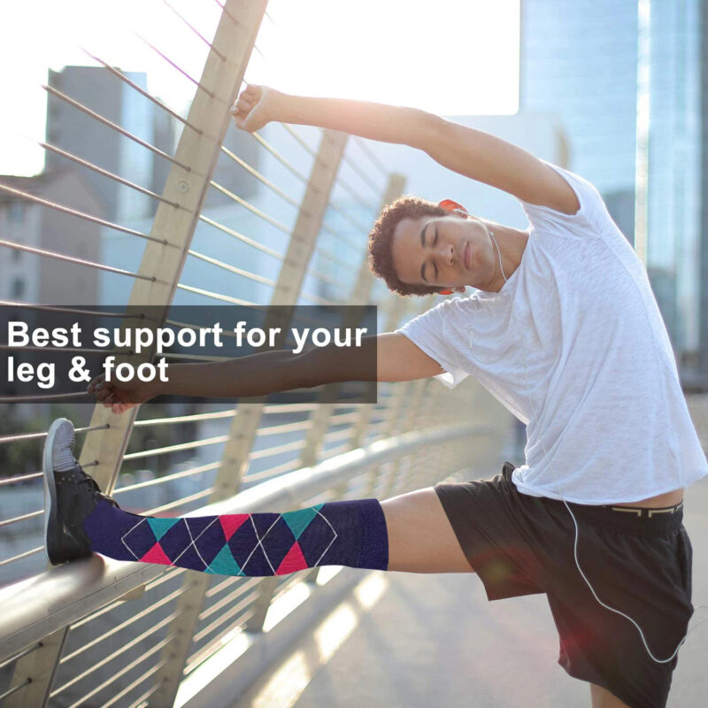 Performance compression socks