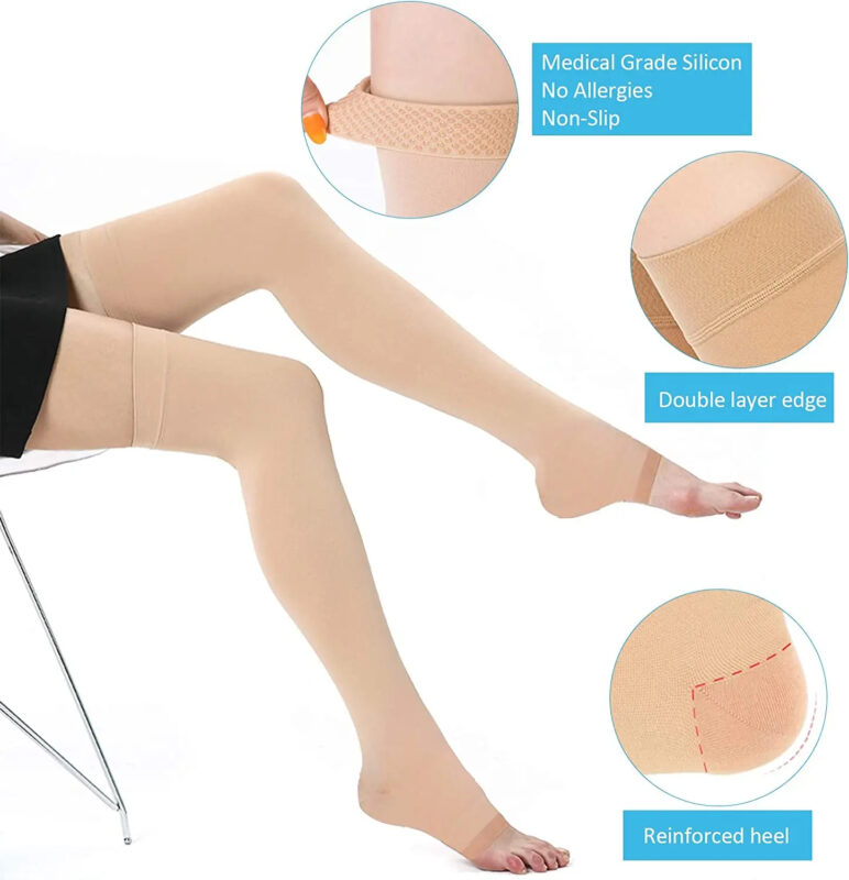 Maternity compression stockings