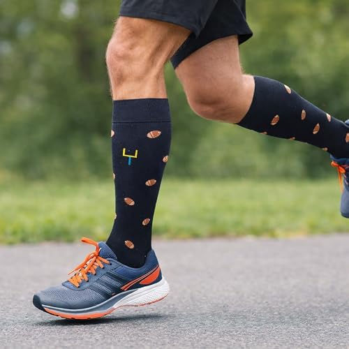Men knee high socks