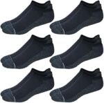 Cushioned men's compression socks with arch support