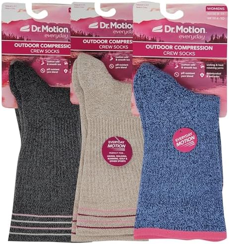 Buy Women's Athletic Compression Crew Socks