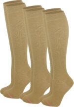 Moderate compression socks for women