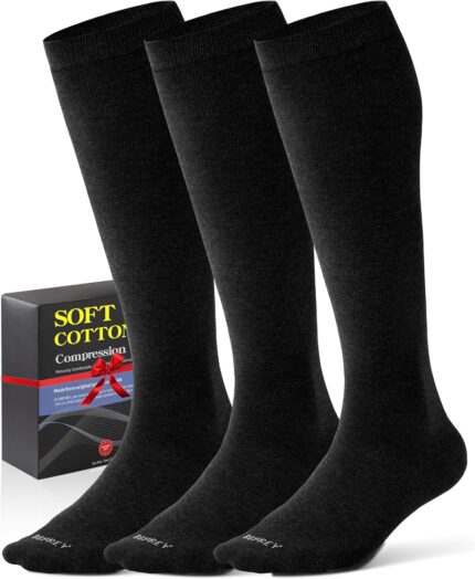 BBFREY men's cotton compression socks