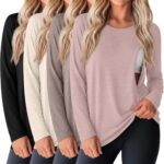 Gray rose nursing top with taupe, beige and black