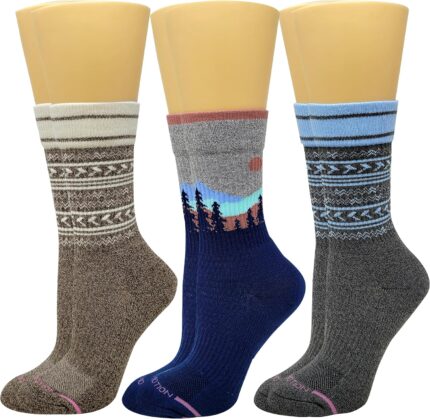 Dr. Motion Compression Crew Socks