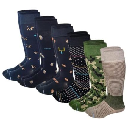 Dr. Motion Men’s Knee High Compression Socks